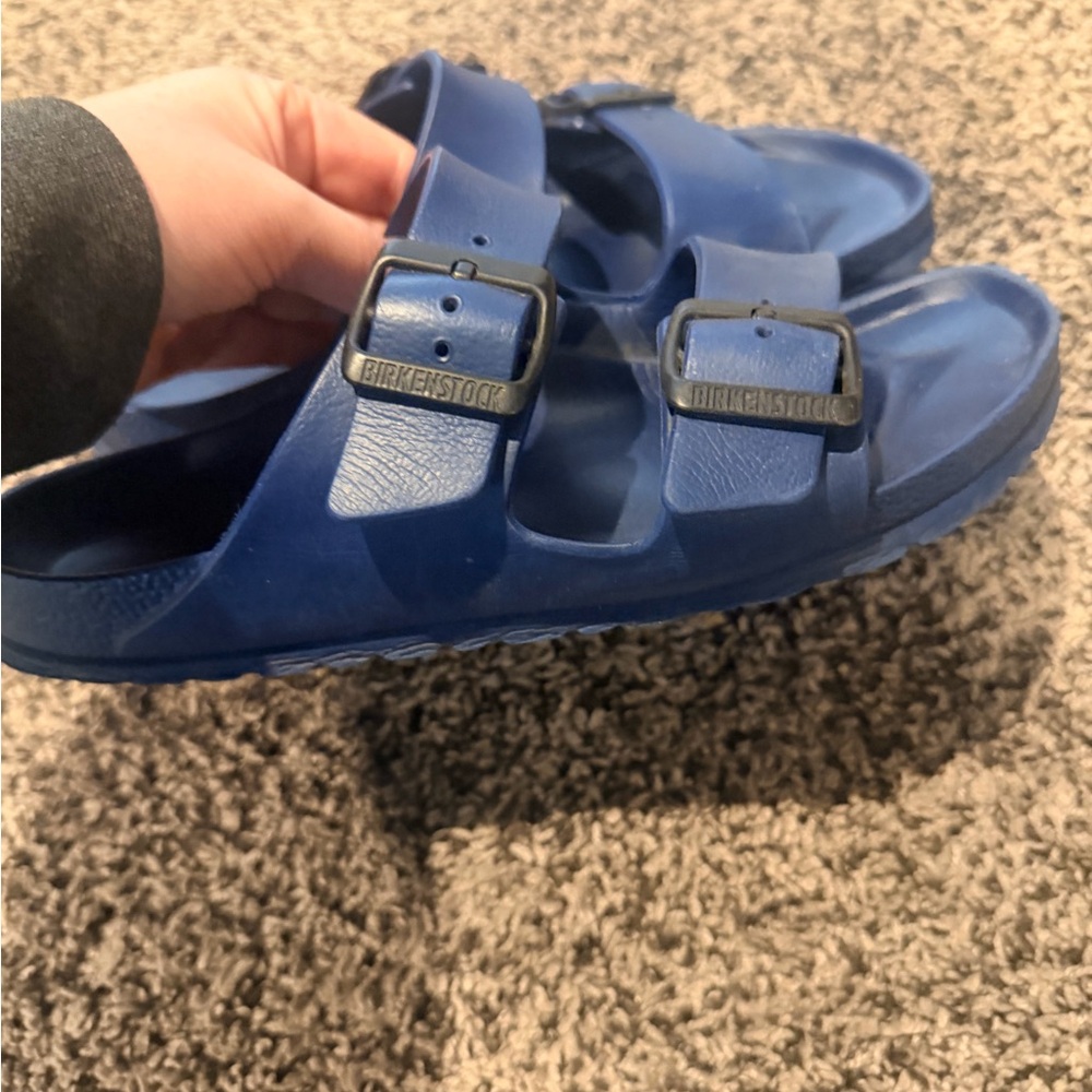 Birkenstock Arizona EVA Sandals in Navy Blue